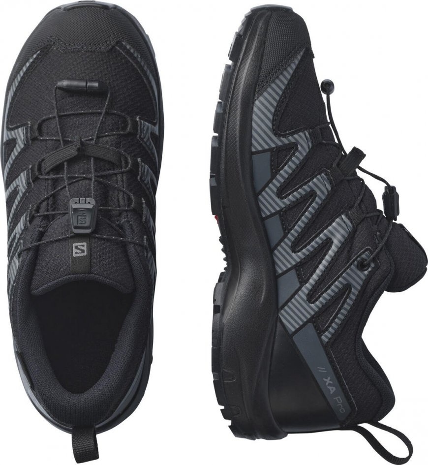 Salomon Xa Pro V8 cswp EU 37, Black/Black/Ebony Dětské boty (obrázek 3)