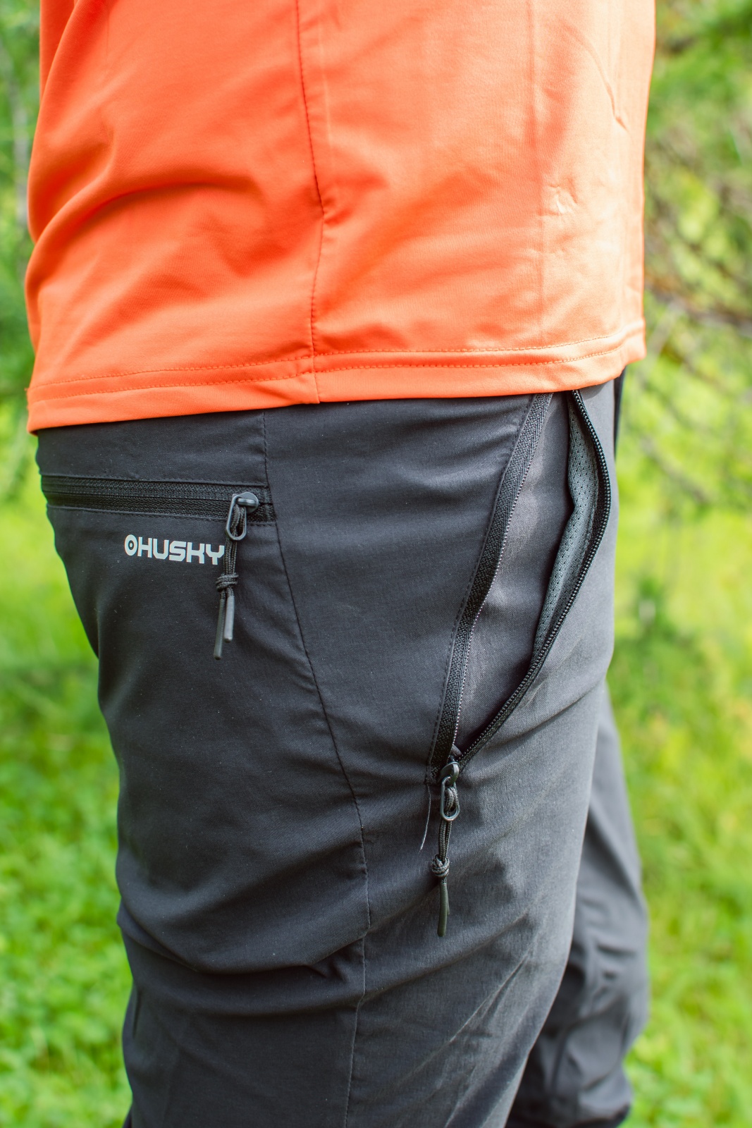 Husky Koby M S, black Pánské outdoor kalhoty (obrázek 5)