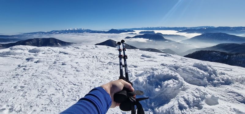 Husky Siris černá Trekové hole (obrázek 7)