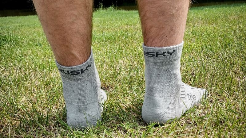 Husky Trip M , černá Ponožky