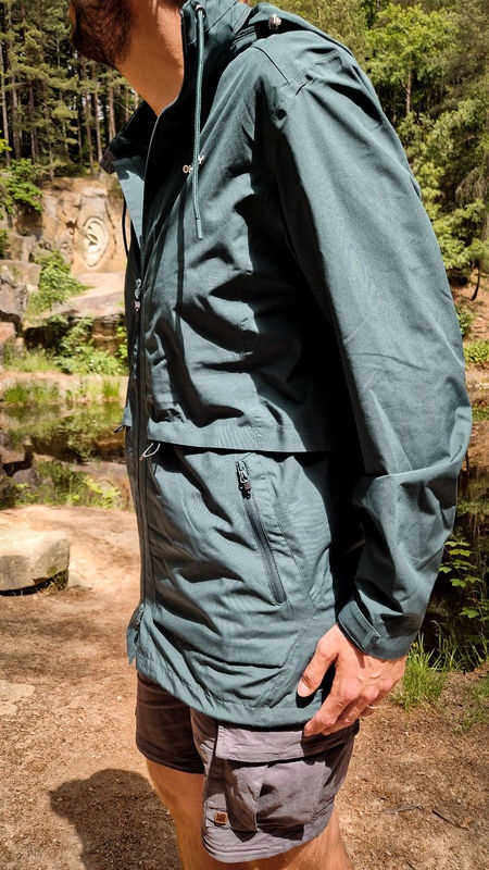 Husky Nevr M S, dk. grey Pánský hardshell kabát (obrázek 7)