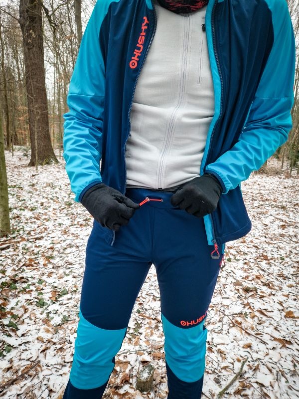 Husky Kala M M, blue Pánské softshellové kalhoty (obrázek 7)