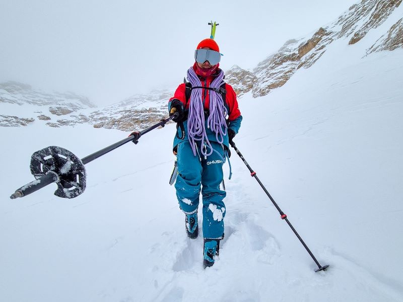 Husky Kippe M XL, blue/black Pánské hardshell kalhoty (obrázek 11)