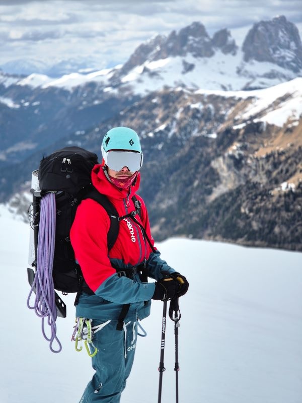 Husky Nicco M S, red/turquoise Pánská hardshell bunda (obrázek 6)