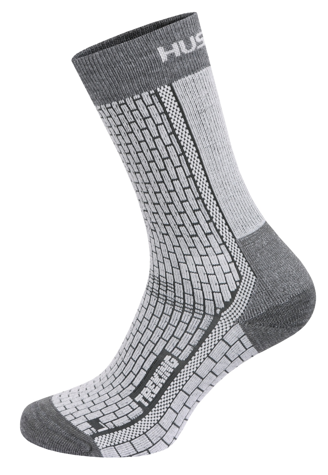 Husky Treking L (41-44), black/grey Ponožky (obrázek 5)