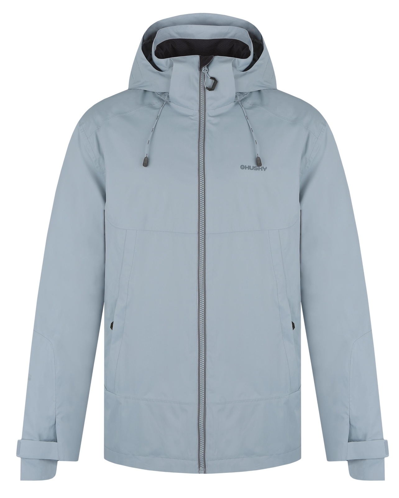 Husky Nelory M XXL, grey Pánská hardshell bunda (obrázek 6)