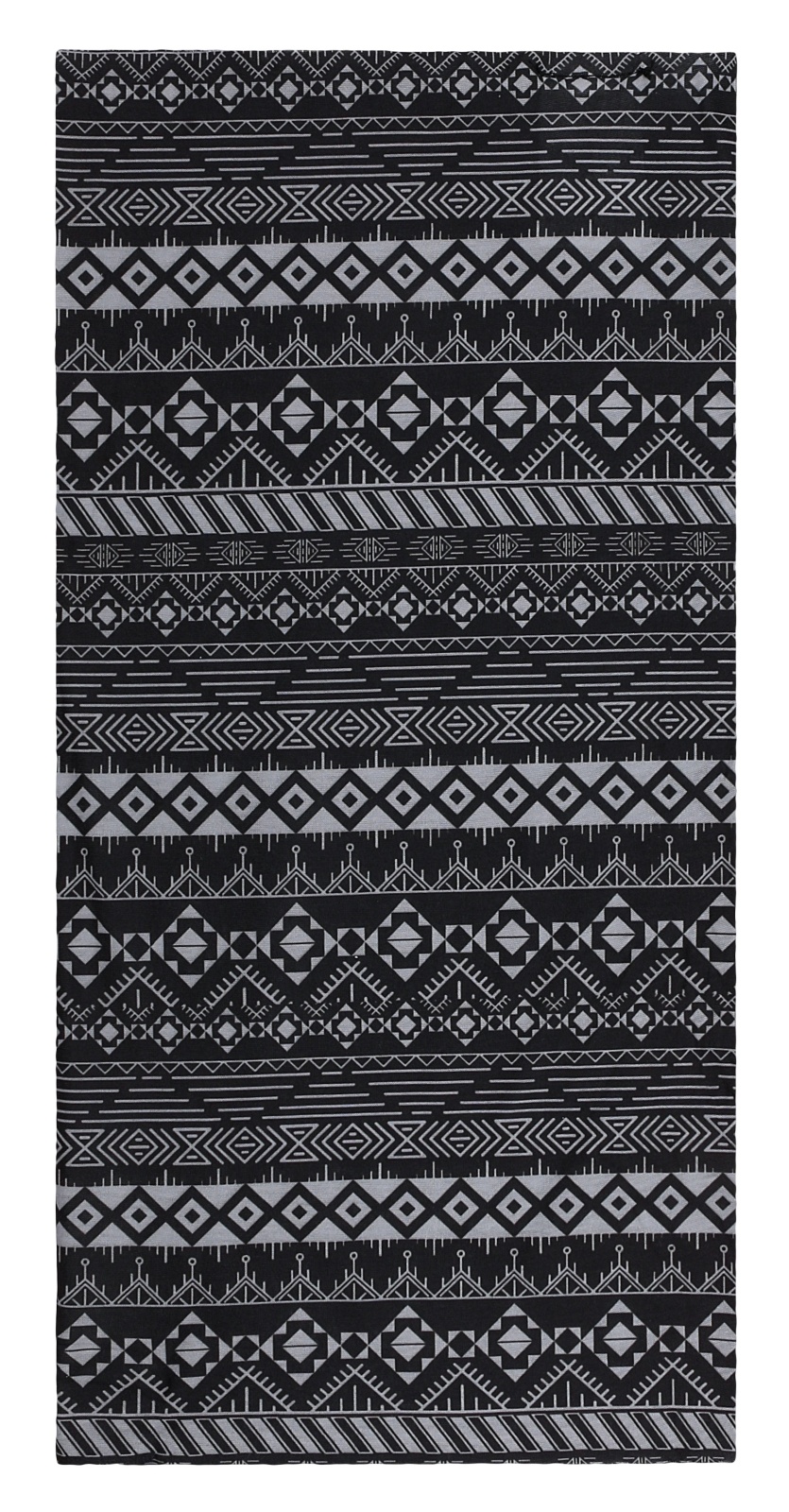 Husky Printemp UNI, grey triangle stripes multifunkční šátek