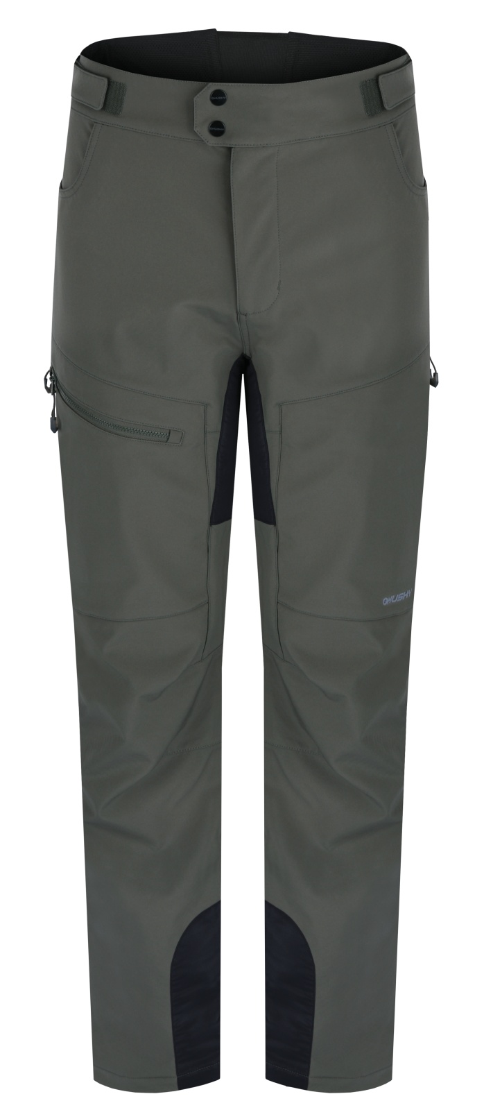 Husky Keson M M, dark khaki Pánské softshell kalhoty (obrázek 3)