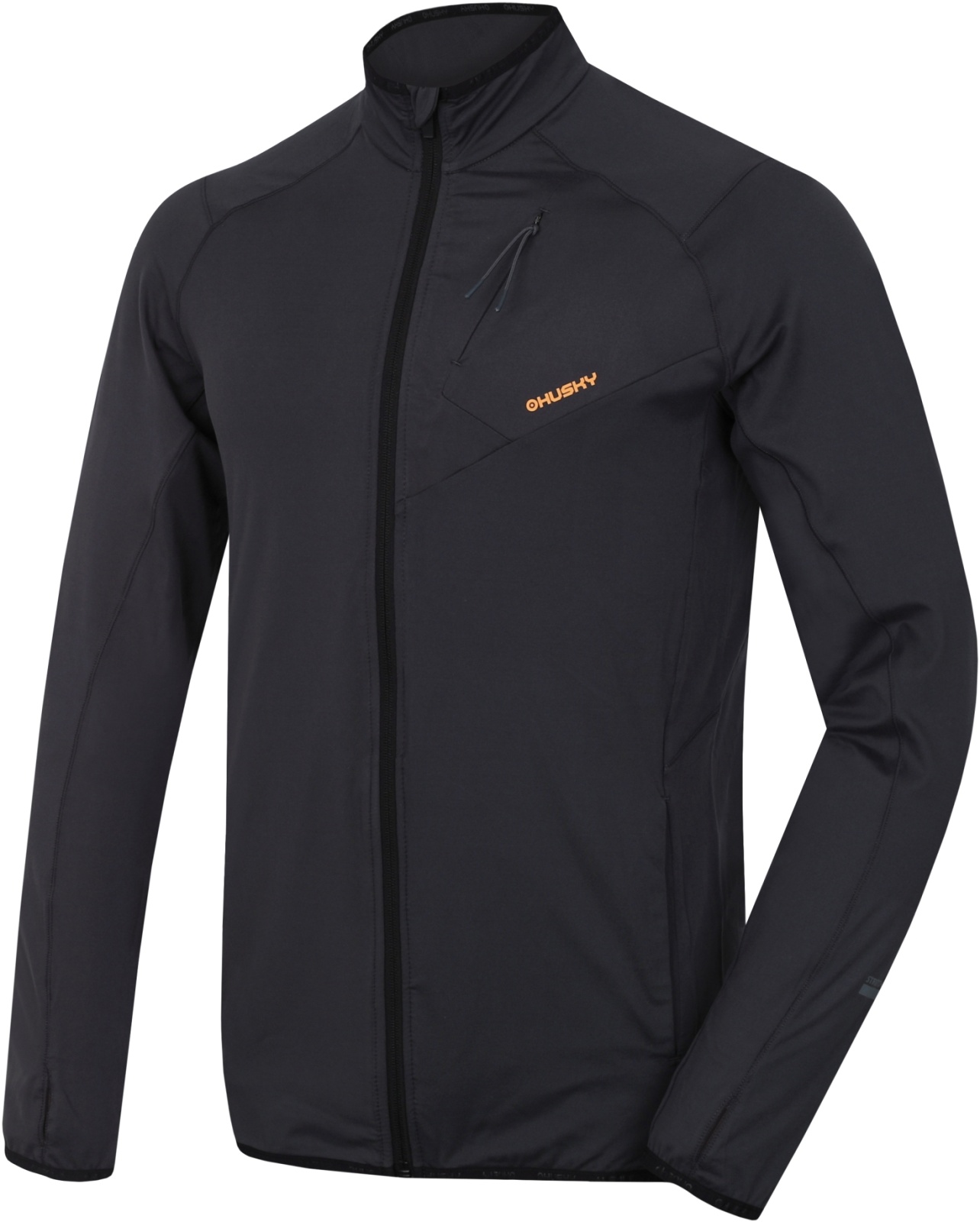 Husky Tarp zip M L, tm. šedá Pánská mikina na zip