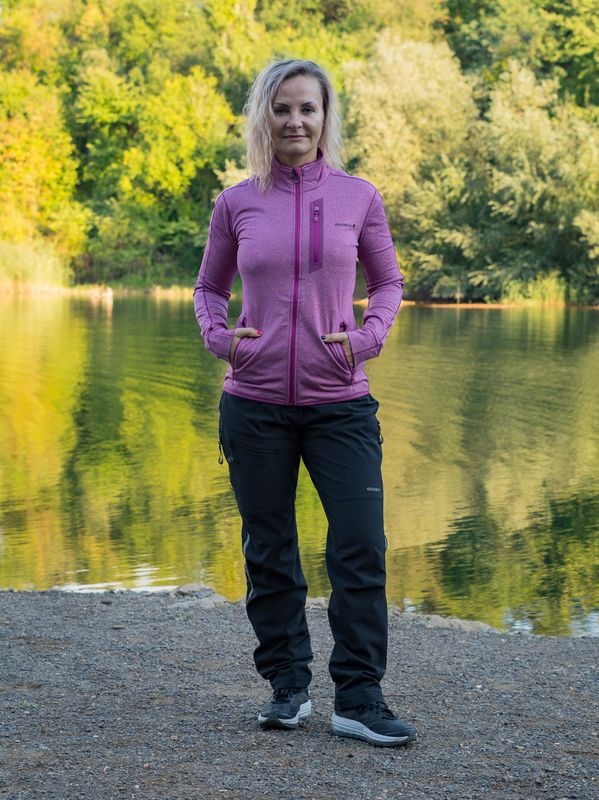 Husky Ane L M, magenta Dámská mikina na zip (obrázek 4)