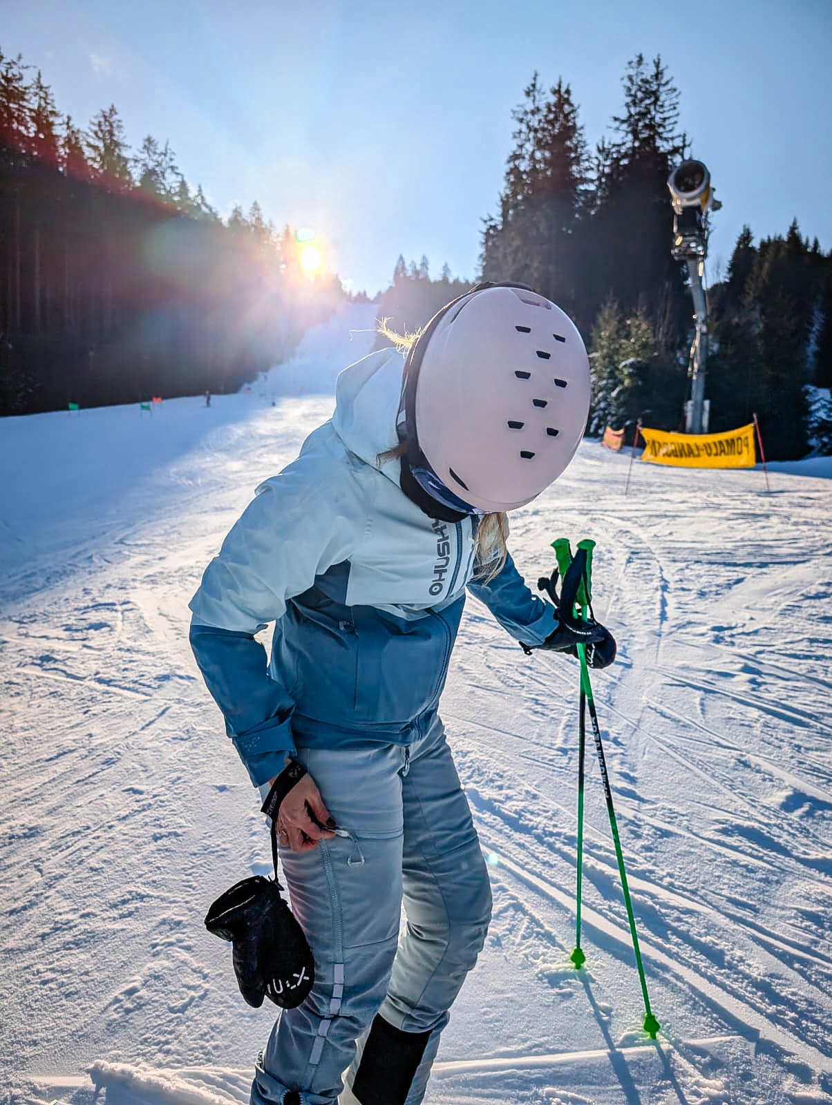 Husky Keson L S, faded mint Dámské softshell kalhoty (obrázek 4)
