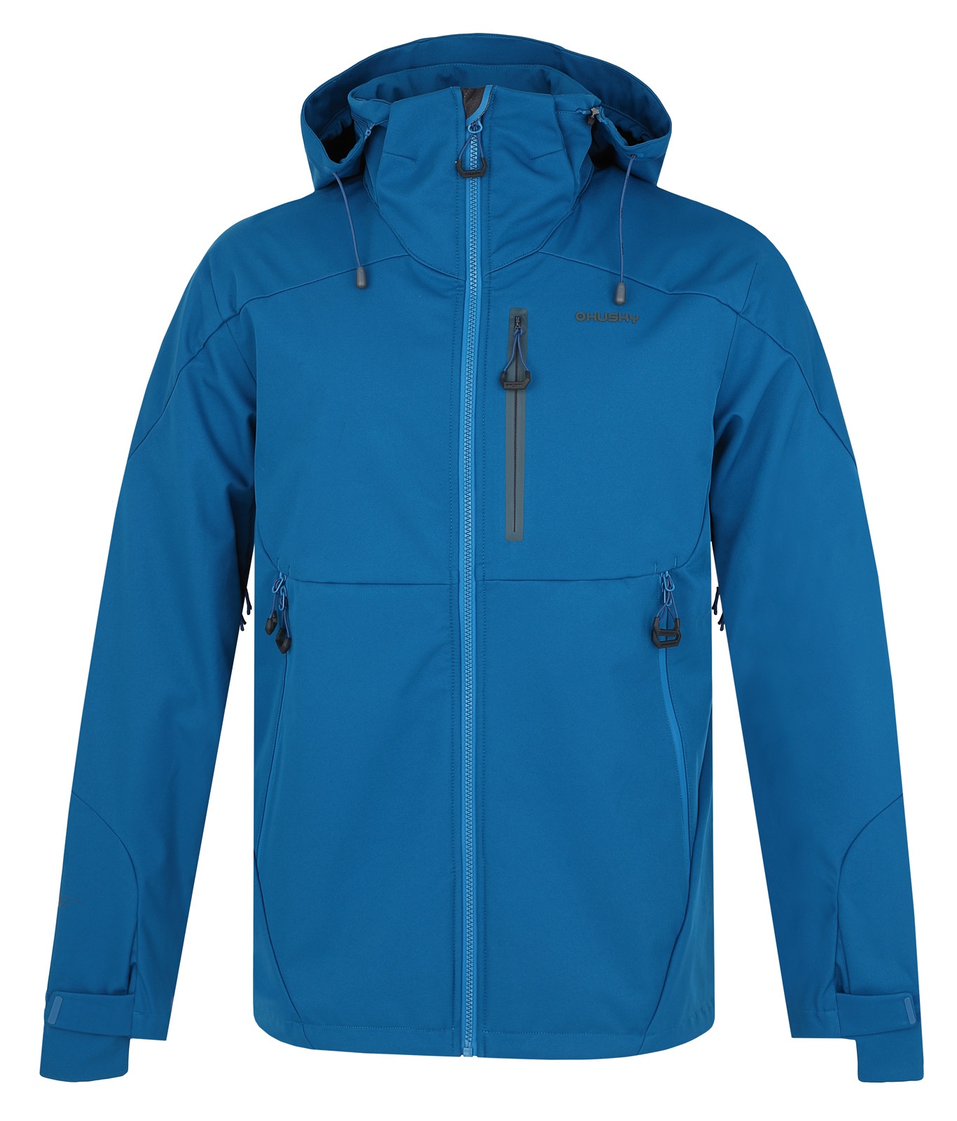 Husky Sauri M M, tm. khaki Pánská softshell bunda (obrázek 9)