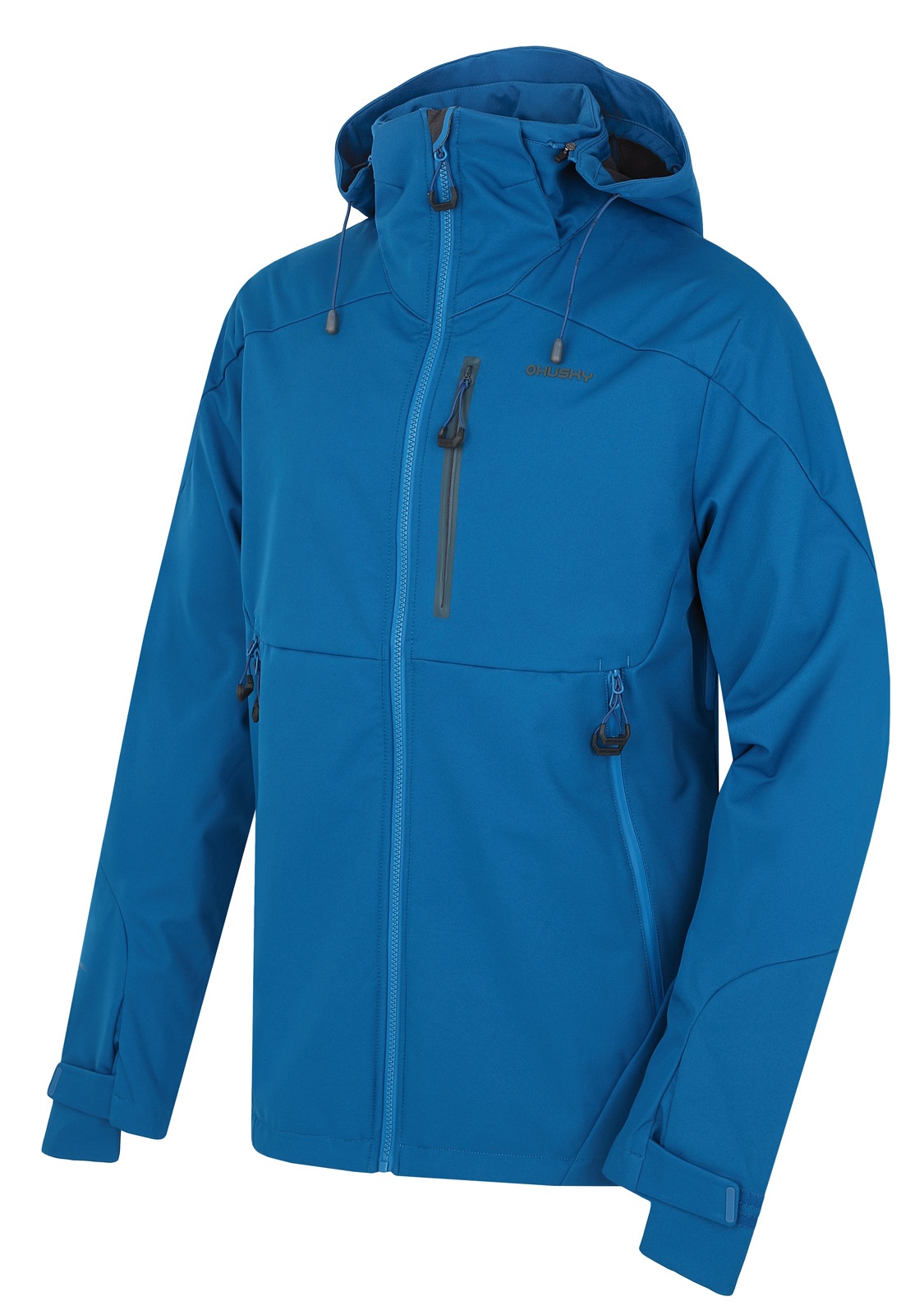 Husky Sauri M S, modrá Pánská softshell bunda