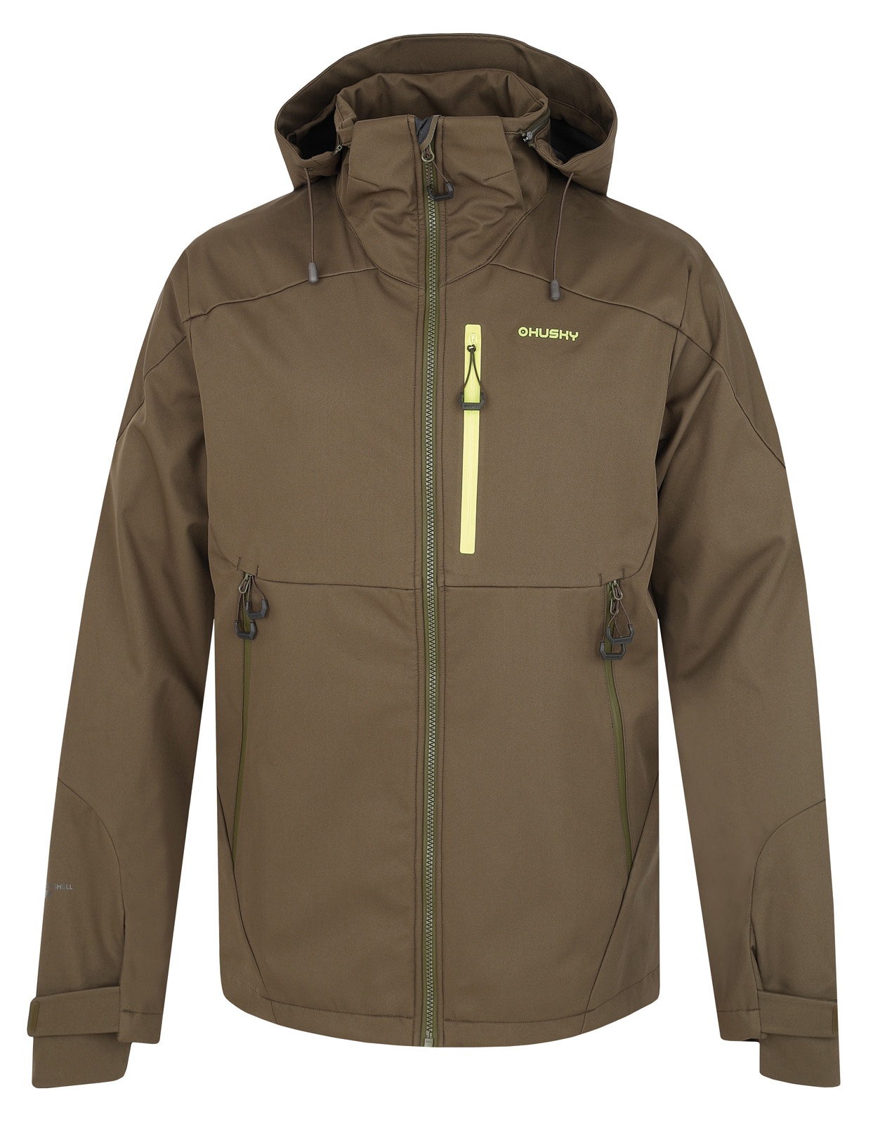 Husky Sauri M XXL, černá Pánská softshell bunda (obrázek 6)