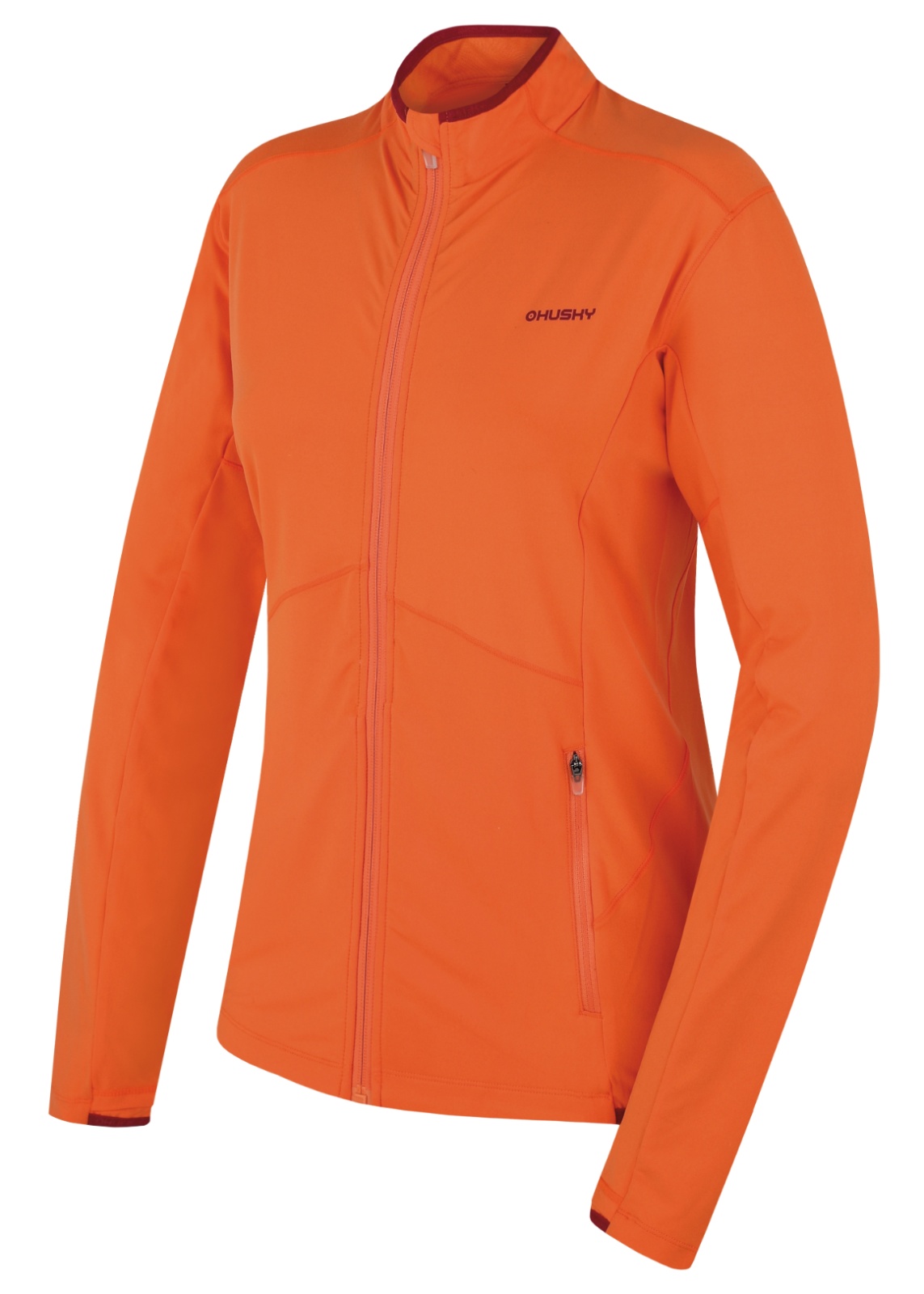 Husky Tarp zip L XS, lt. orange Dámská mikina na zip