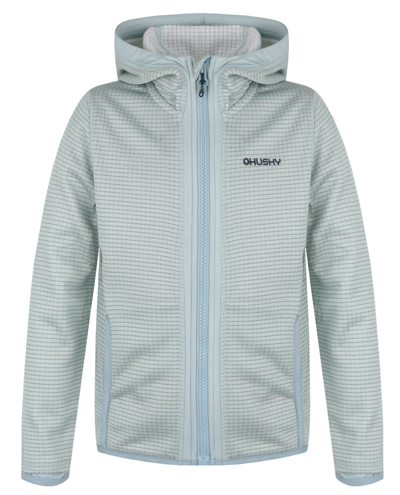 Husky Artic Zip K 152-158, faded mint Dětská mikina s kapucí (obrázek 3)