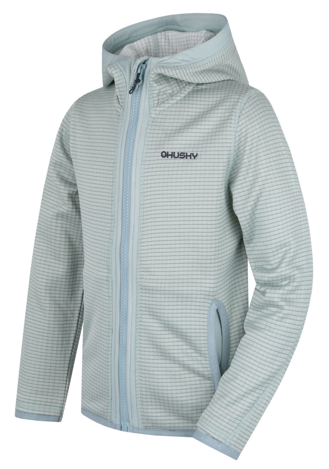Husky Artic Zip K 152-158, blue Dětská mikina s kapucí (obrázek 6)