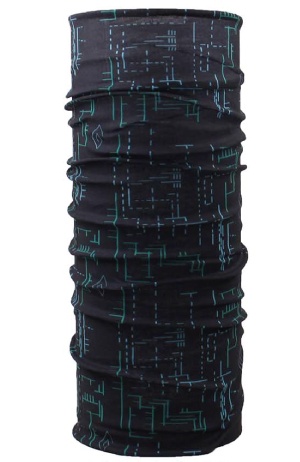 Husky Printemp UNI, červená bicycles multifunkční šátek