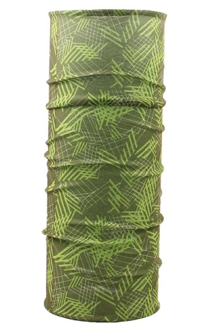 Husky Printemp UNI, sv. zelená/zelená multifunkční šátek