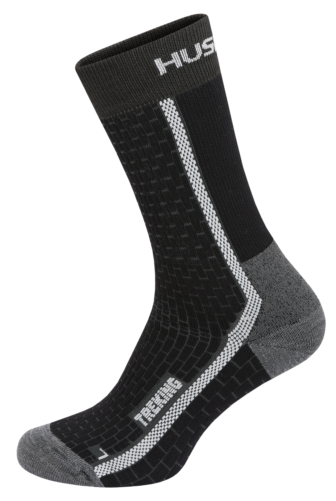 Levně Husky Treking XL (45-48), black/grey Ponožky