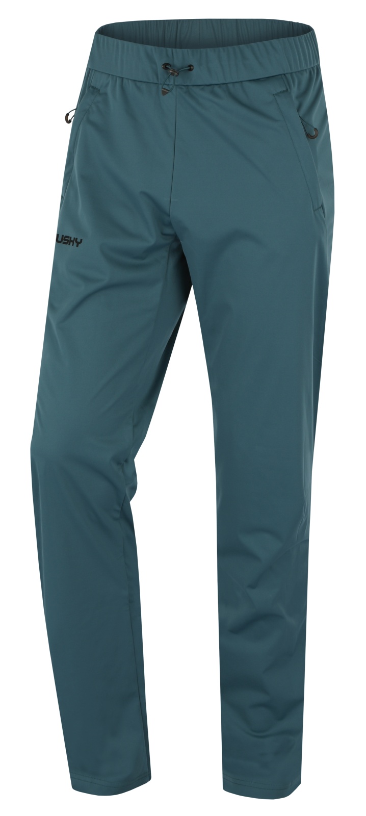 Husky Kaila M XXXL - long, turquoise Pánské softshellové kalhoty