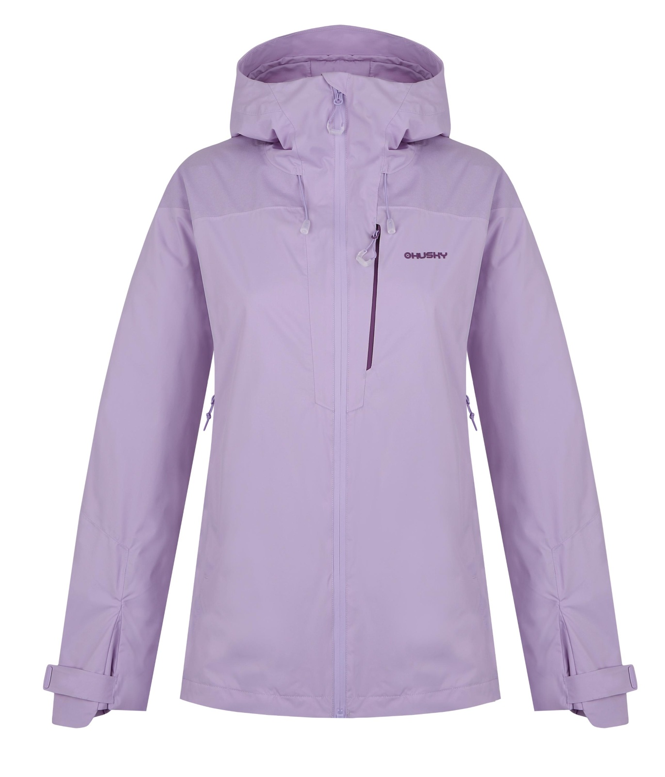 Husky Nicker L XL, light blue Dámská hardshell bunda (obrázek 9)