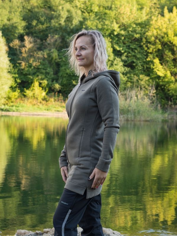 Husky Aroldin L XL, deep khaki Dámská mikina (obrázek 7)