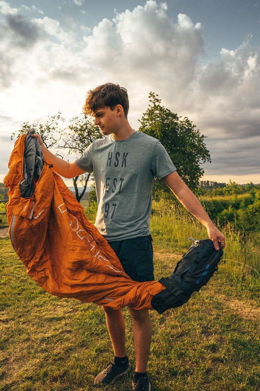 Husky Mini 0°C orange Ultralehký letní spacák (obrázek 5)