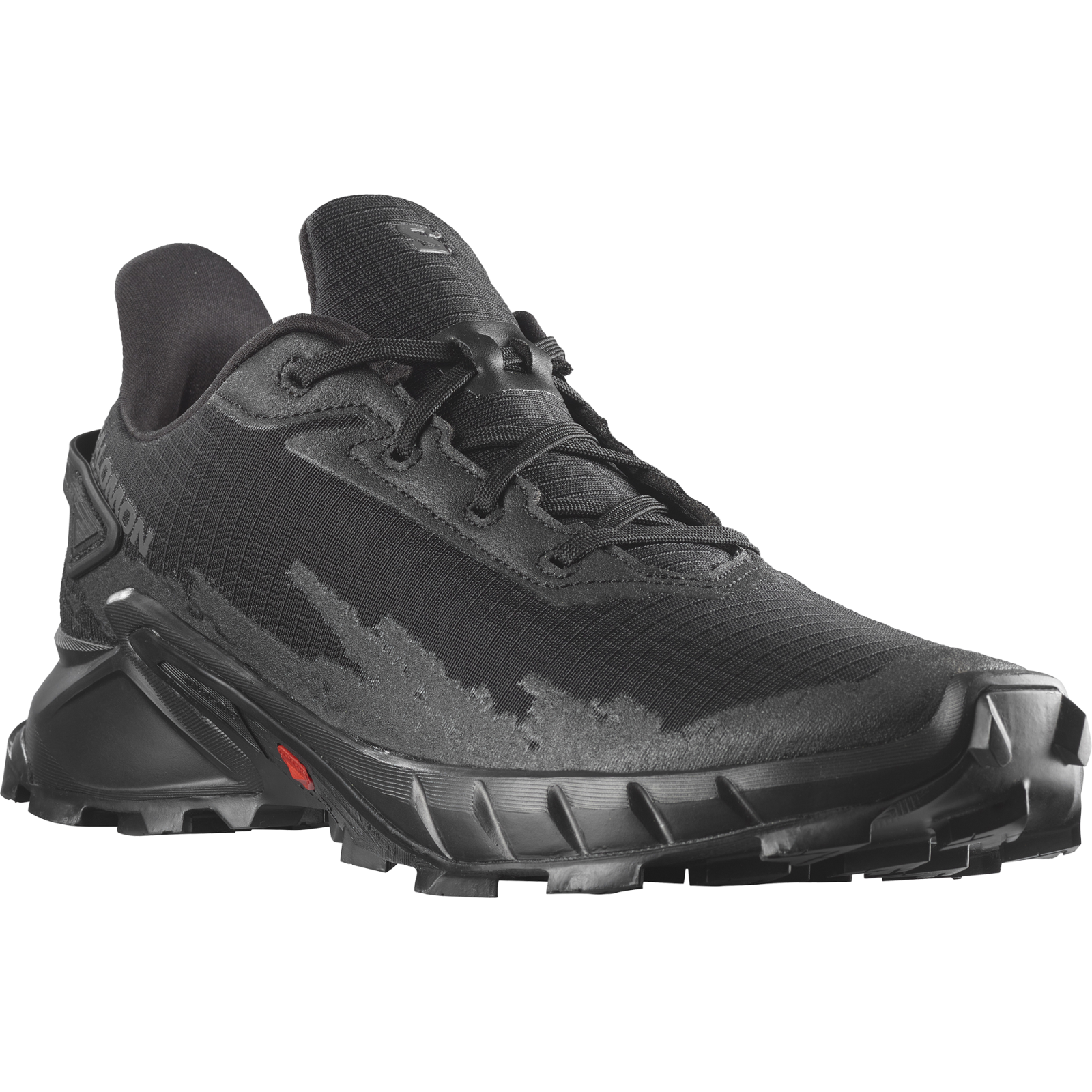 Salomon Alphacross 4 EU 42, Black/Black/Black Pánské boty