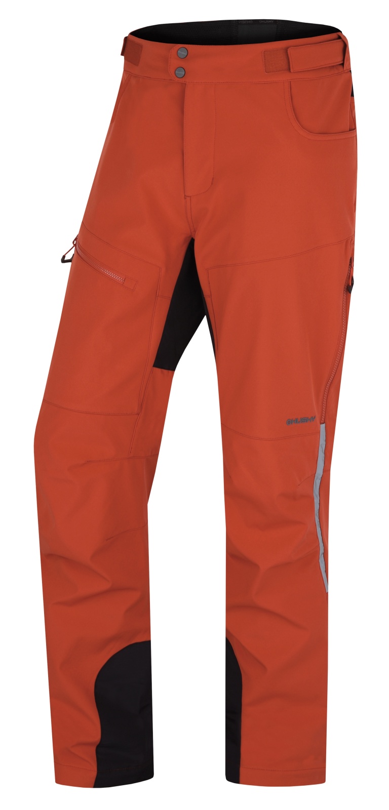 Husky Keson M XXL, dark orange Pánské softshell kalhoty