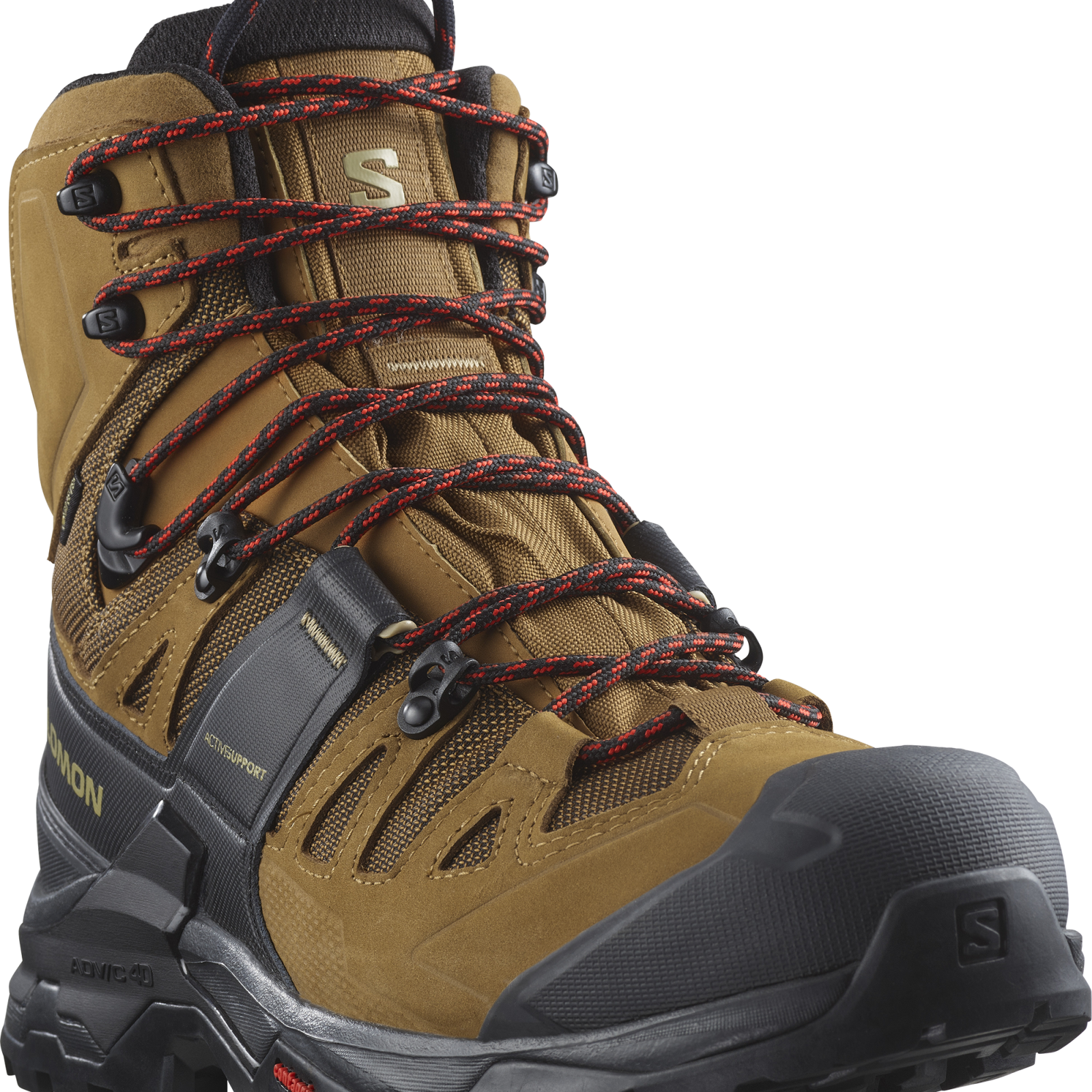 Salomon Quest 4 GTX EU 45 ⅓, Rubber/Black/Fiery Red Pánské boty