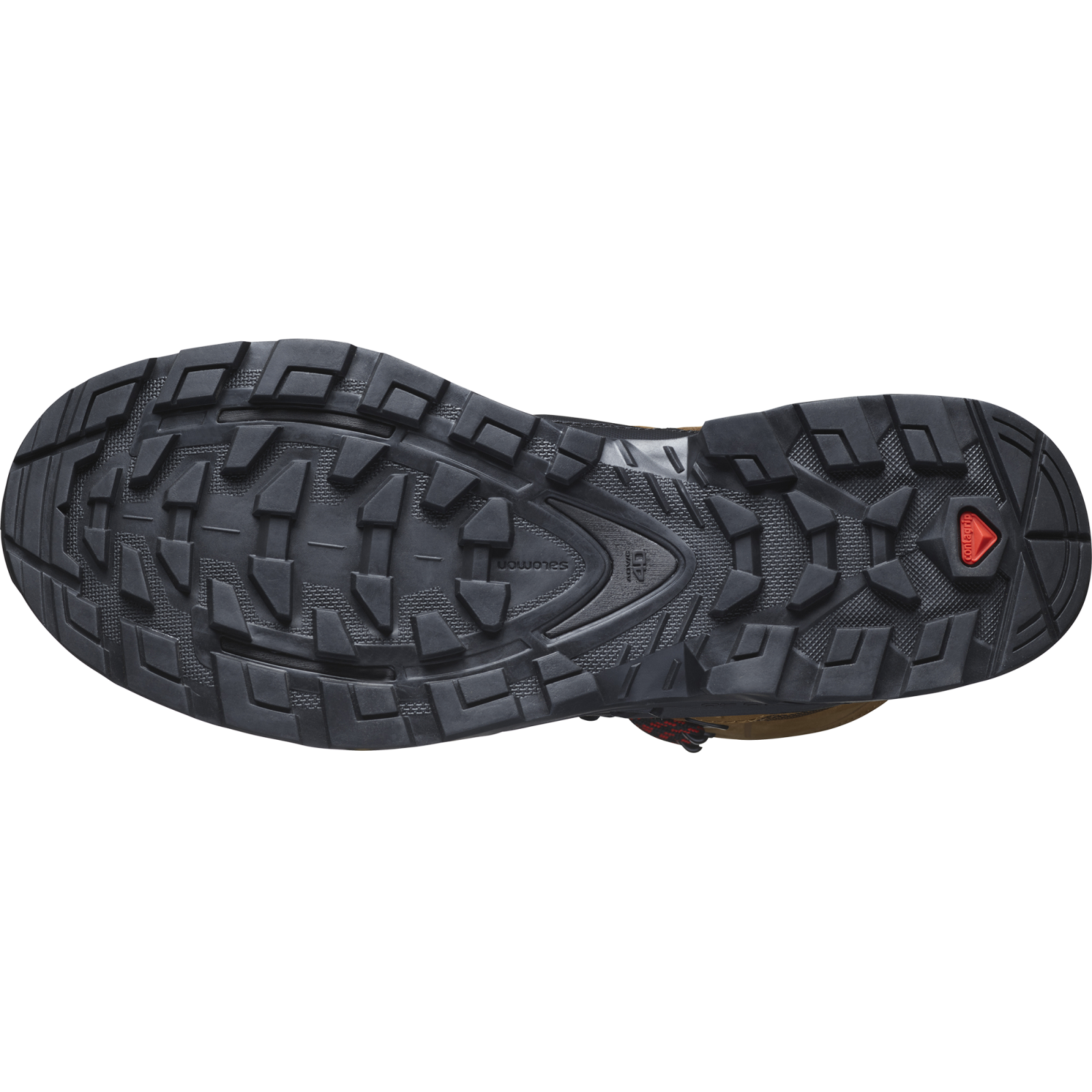 Salomon Quest 4 GTX EU 43 ⅓, Rubber/Black/Fiery Red Pánské boty