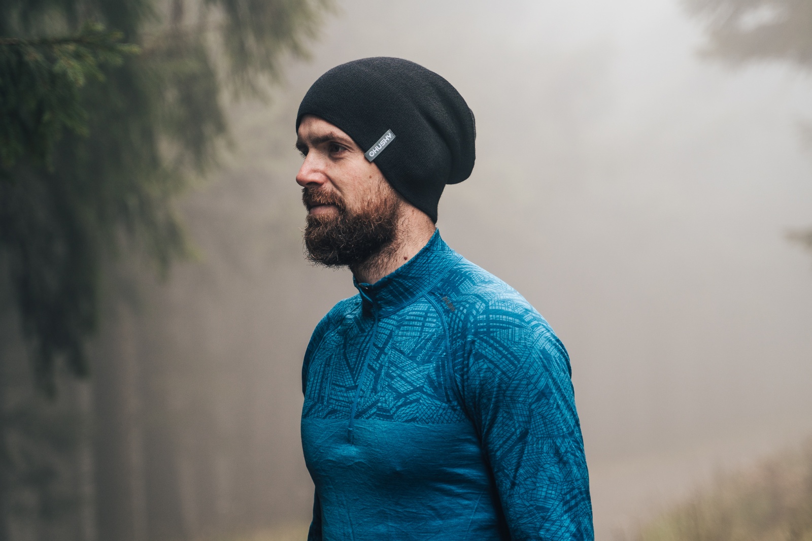 Husky Merhat 2 L-XL, černá Pánská merino čepice (obrázek 10)