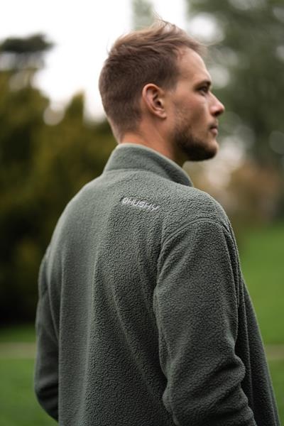 Husky Addy Zip M XXXL, faded green Pánská fleecová mikina (obrázek 5)