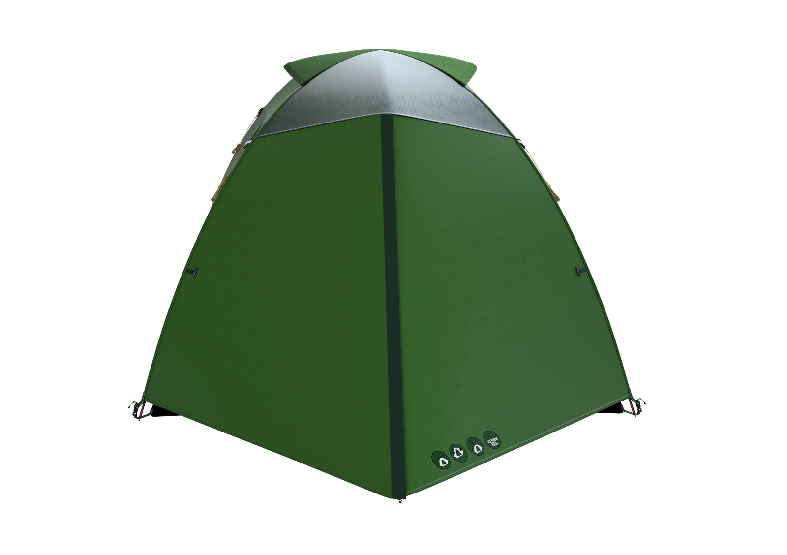 Husky Bright 4 zelená Lehký turistický stan pro 4 osoby (obrázek 3)