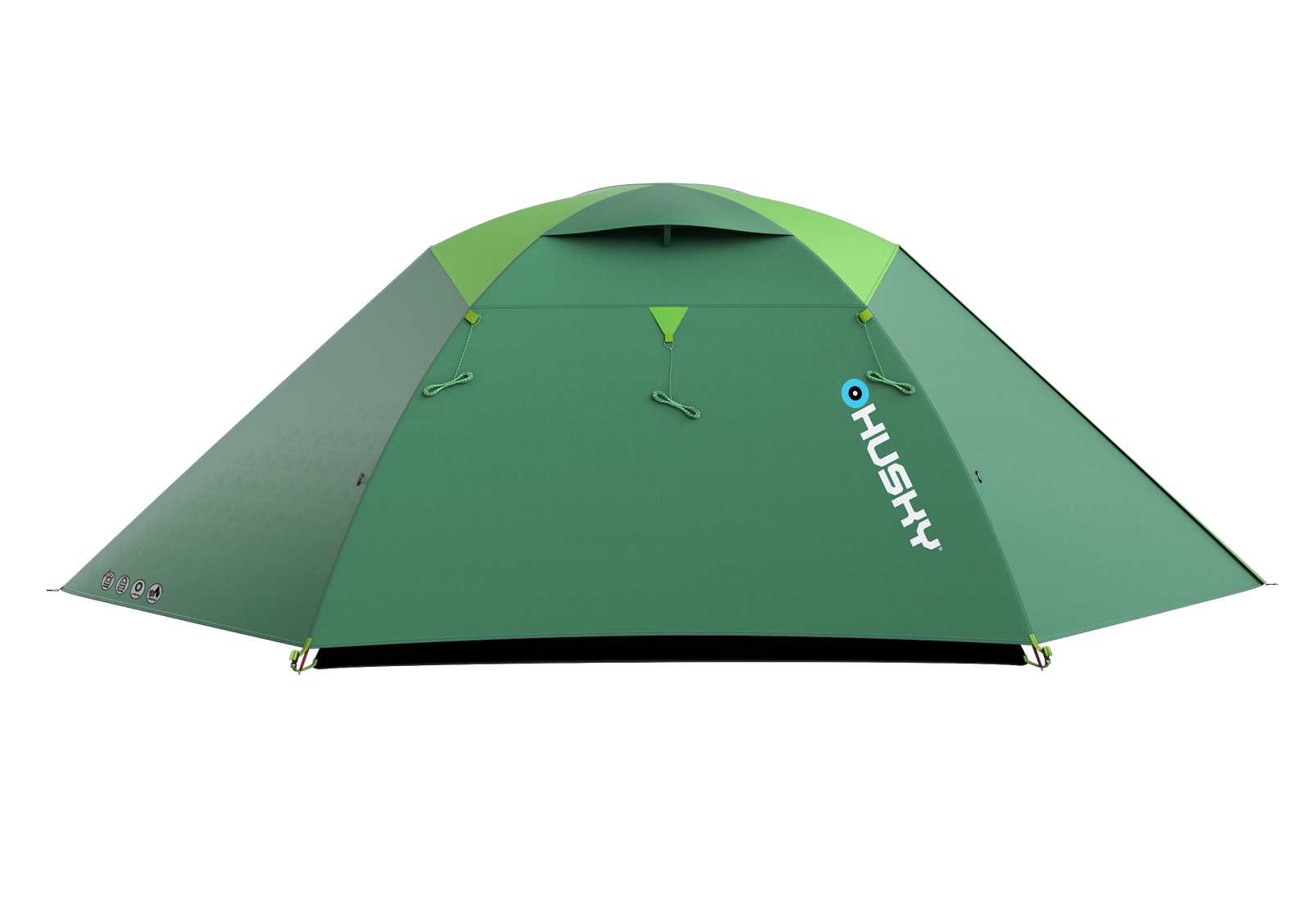 Husky Boyard 4 Plus zelená Turistický stan pro 4 osoby (obrázek 3)