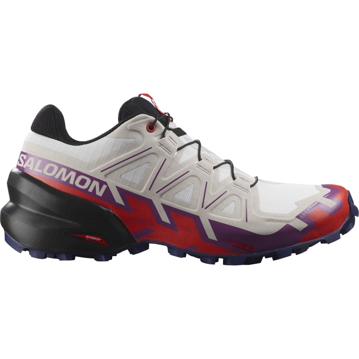 Salomon Speedcross 6 EU 40, Ebony/White/Very Berry Dámské boty (obrázek 5)