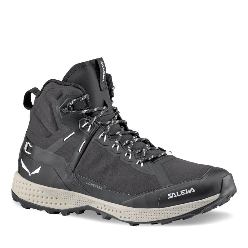 Salewa Pedroc Light Mid PTX EU 40 ½, Black/Oatmeal Dámské trekové boty