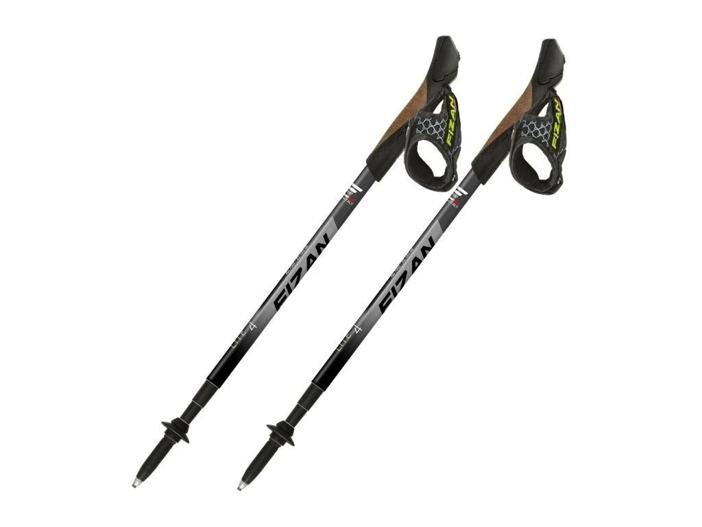 Fizan Lite 4 grey Trekové hole