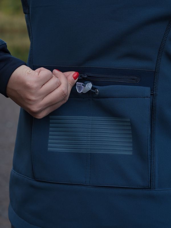 Husky Scooby L L, dk. blue Dámská softshell bunda (obrázek 9)