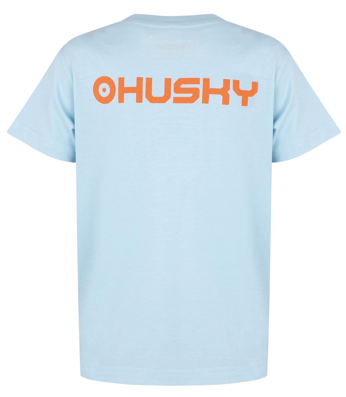 Husky Tee Patch K 128, light blue Dětské bavlněné triko
