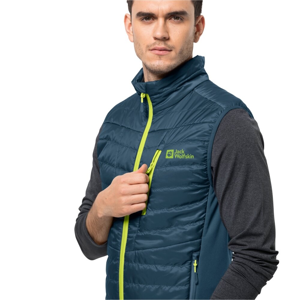 Jack Wolfskin Routeburn Pro Ins S, black Pánská zateplená vesta (obrázek 10)