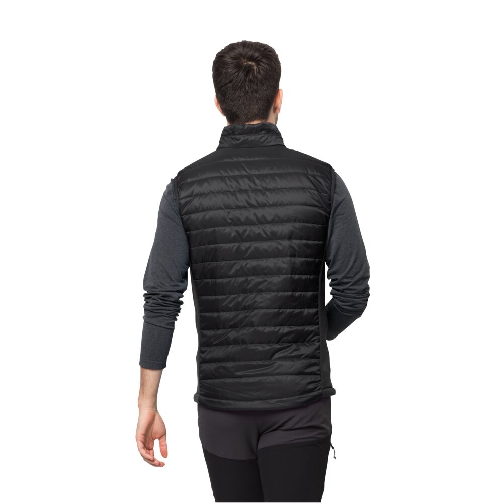Jack Wolfskin Routeburn Pro Ins XL, black Pánská zateplená vesta (obrázek 3)