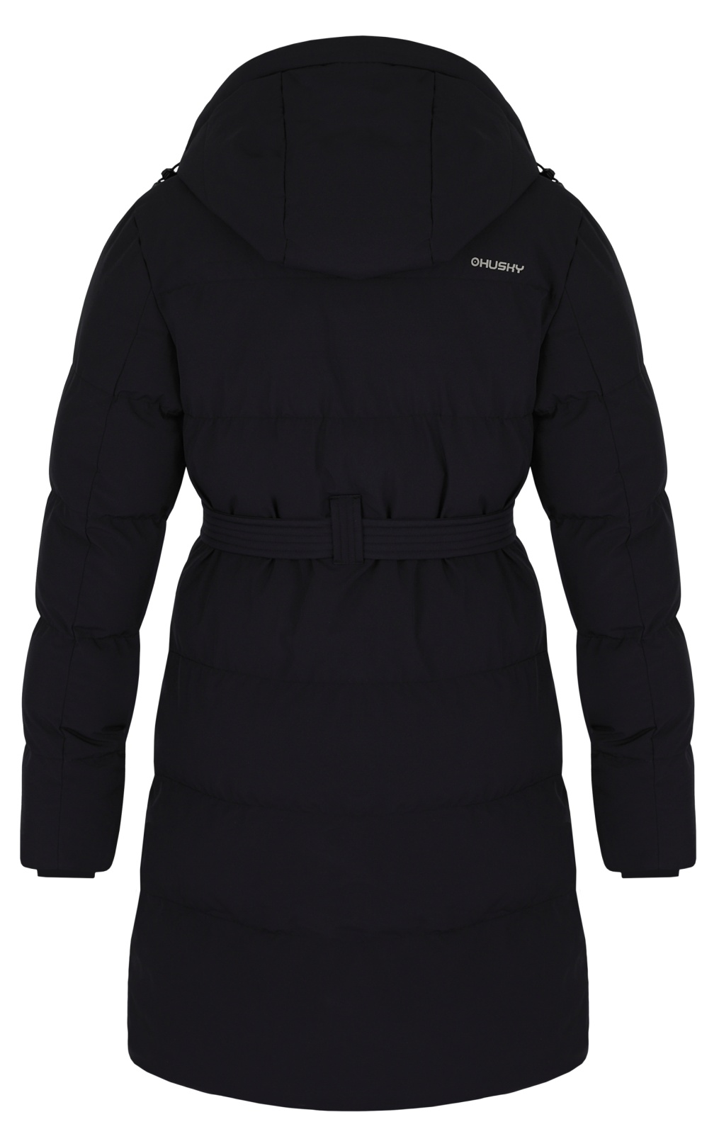 Husky Nerine L L – plus, black Dámský hardshellový plněný kabát