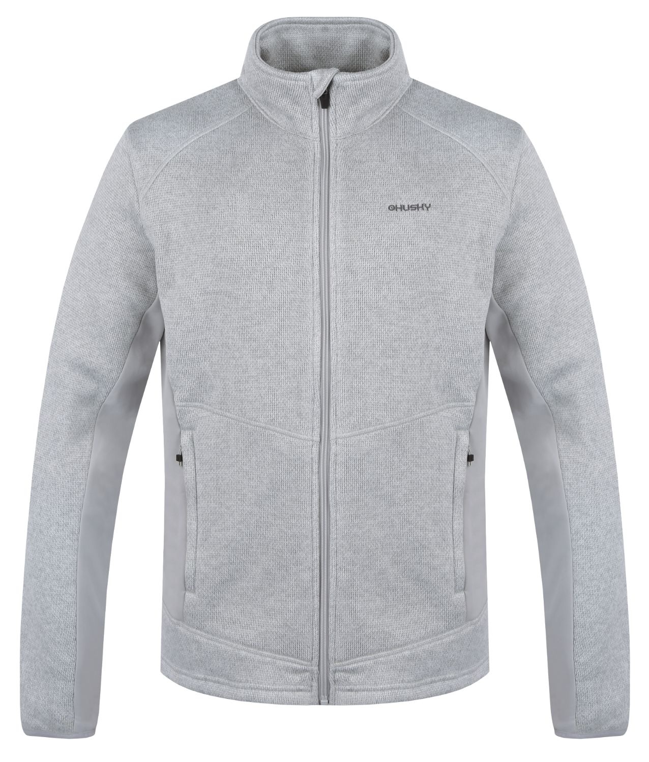 Husky Alan M L, beige Pánský fleecový svetr na zip (obrázek 6)
