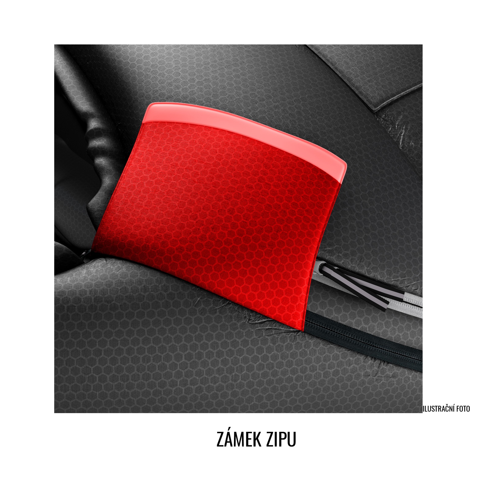 Husky Ruby -14°C červená Syntetický třísezónní spacák