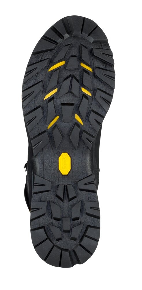 Jack Wolfskin Force Trekker Texapore Mid EU 40 ½, black/burly yellow Pánské boty