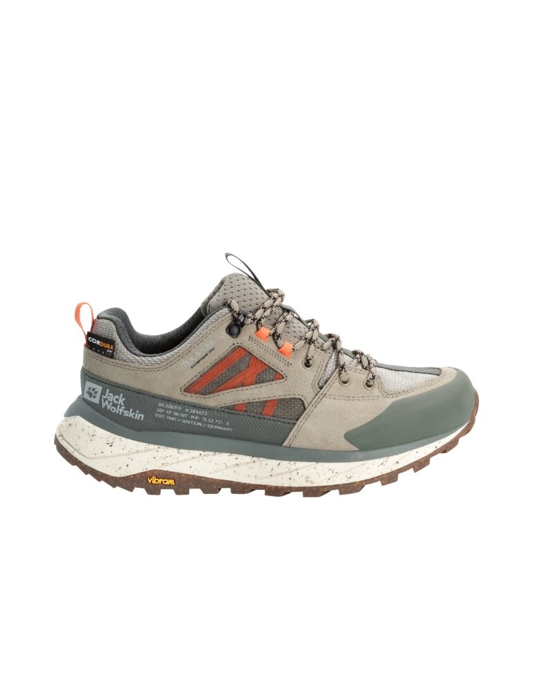 Jack Wolfskin Terraquest Texapore Low EU 40, misty green Dámské boty (obrázek 6)