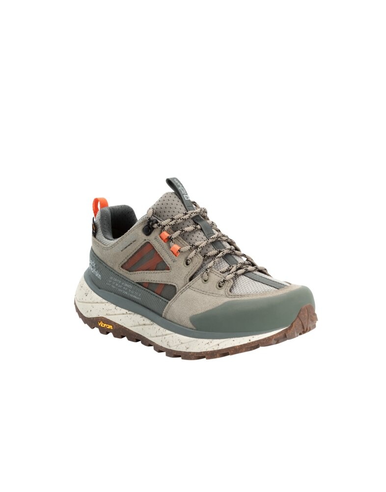 Levně Jack Wolfskin Terraquest Texapore Low EU 42, misty green Dámské boty