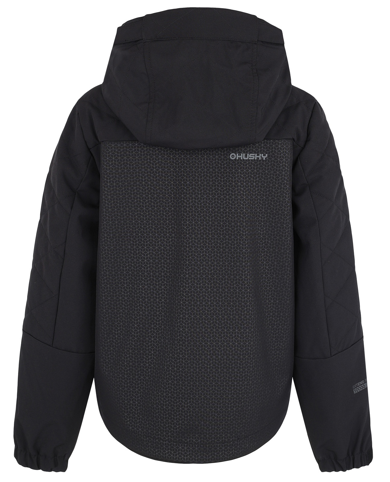 Husky Salex K 152-158, lime green Dětská softshell bunda (obrázek 8)